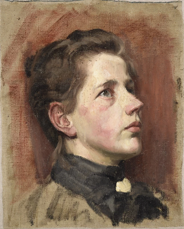 Ritratto di donna - Art Museum of Estonia's painting collection, Tallinn 2